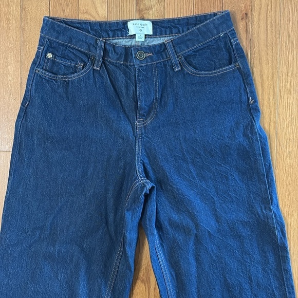 NWOT Kate Spade Denim Wide Leg Jeans Size 6 - Picture 5 of 13